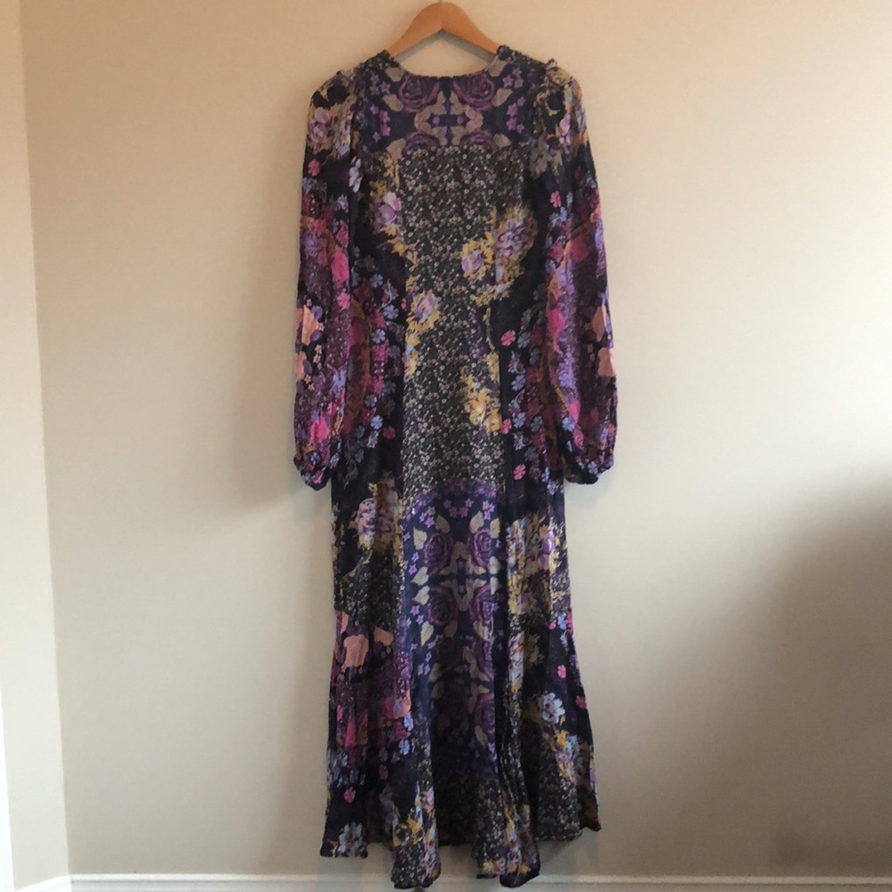 Free People Marais floral printed maxi dress size XS - Picture 9 of 9
